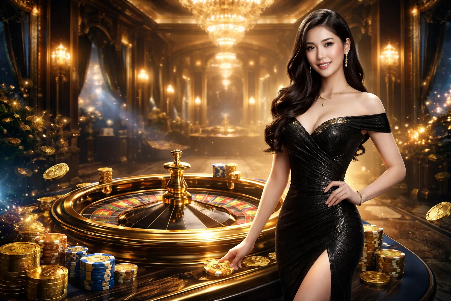 Biểu tượng cán cân công lý thể hiện sự công bằng và minh bạch trong trò chơi
